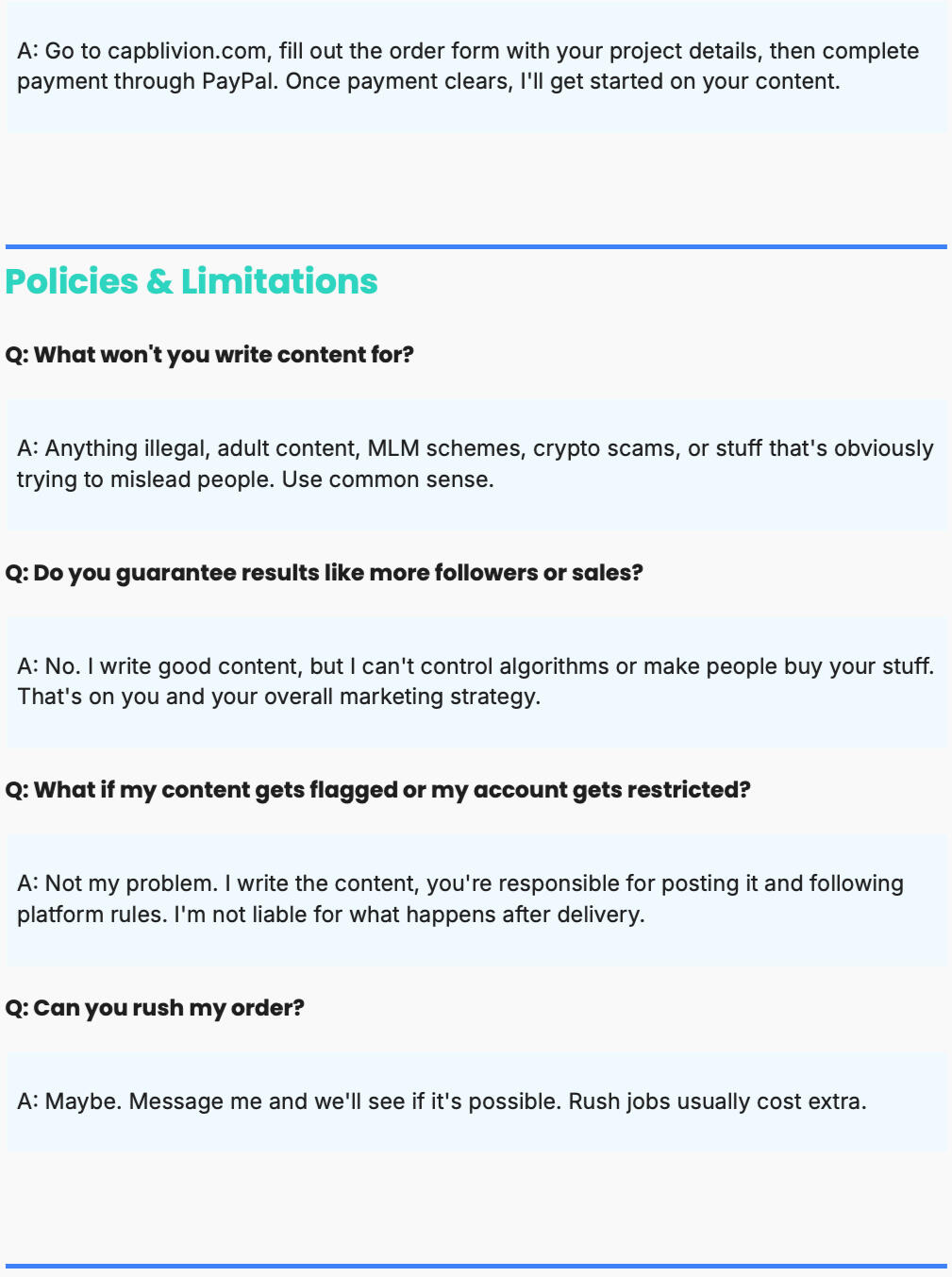 Social Media Captions