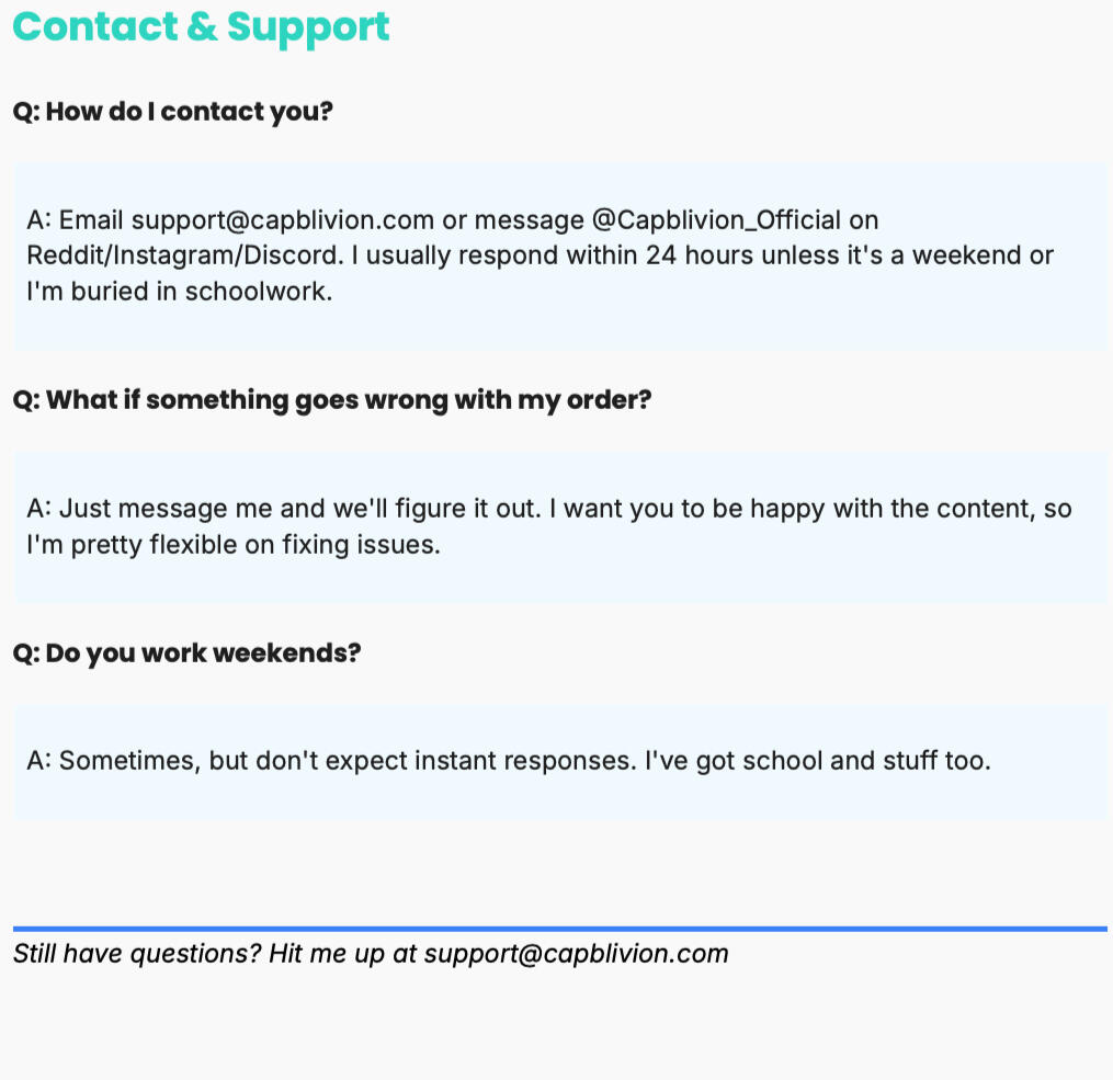 Social Media Captions